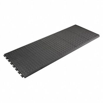 WEARWELL Modular Antifatigue Mat Black 2ft.x5ft., 6NAU4