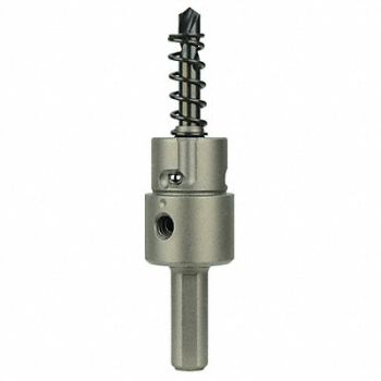 MILWAUKEE Arbor Adapter 3/8 Flat, 48Z566