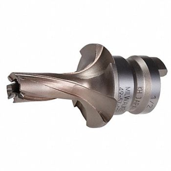 MILWAUKEE Tang Drive Steel Hawg Cutter 1/2 In, 48Z569