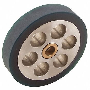 DYNABRADE Contact Wheel Kit 90 Duro 1 In, 48Z682
