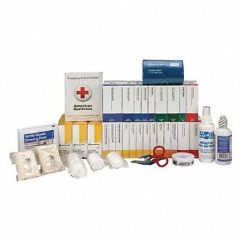 FIRST AID ONLY First Aid Kit Refill 75 People 467 Comp., 48ZE29