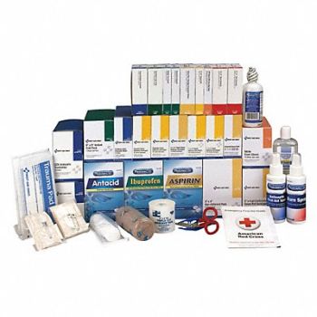 FIRST AID ONLY First Aid Kit Refill 1437 Comp., 48ZE31