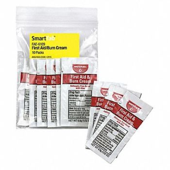 FIRST AID ONLY Burn Gel 10/Box, 48ZE51