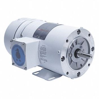 LEESON Motor 1/3 HP 1725 56C 208-230/460V, 48ZF09