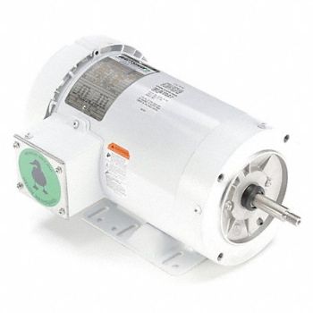 LEESON Motor 3 HP 3490 56J 208-230/460V, 48ZF61