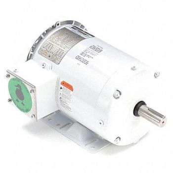 LEESON Motor 1 1/2 HP 1750 145T 230/460V, 48ZF83