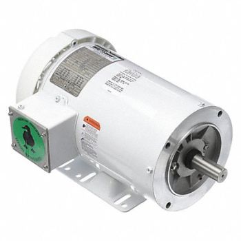LEESON Washdown Motor 2 HP 1745 145TC 230/460V, 48ZG07