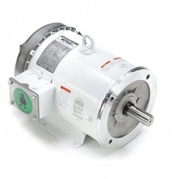 LEESON Brake Motor 5 HP 3515 184TC 230/460V, 48ZG09