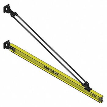 HARRINGTON Jib Crane Reach 14 ft 1100 lb Manual, 48ZG93