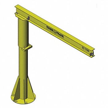 HARRINGTON Jib Crane Reach 8 ft 6000 lb, 48ZH34