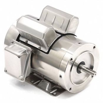 LEESON Motor 1 1/2 HP 1725 56C 115/230V, 48ZH51