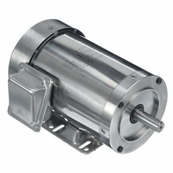 LEESON Motor 1 1/2 HP 1750 145TC 208-230/460V, 48ZH85