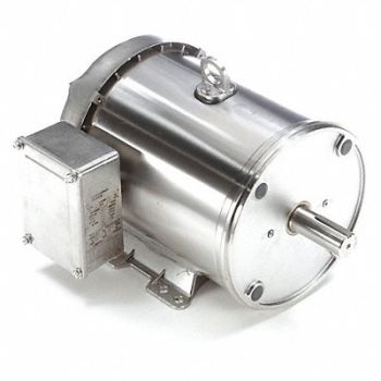 LEESON Washdown Motor 5 HP 3515 184TC 230/460V, 48ZH94