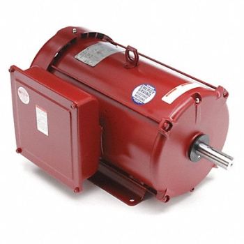 LEESON General Purpose Farm Duty Motor 7-1/2 HP, 48ZJ60