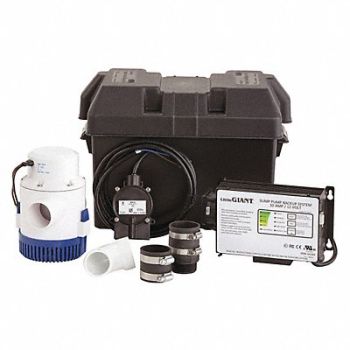 LITTLE GIANT Battery Back Up System 20 Head ft., 48ZJ81