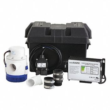 LITTLE GIANT Battery Back Up System 23 Head ft., 48ZJ82