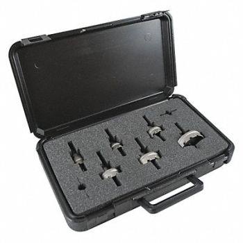 MORSE Hole Saw Kit Saw Range 3/4 to 2, 48ZU47