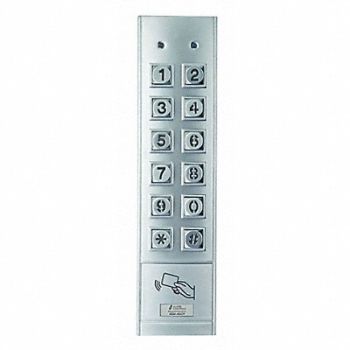 ALARM CONTROLS Access Keypad w/12 Button Keypad, 48ZW67