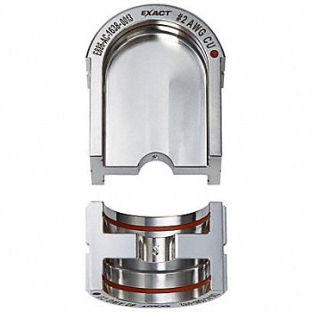 MILWAUKEE Crimping Die U Style 12 tons 2 AWG, 53RG15