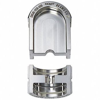 MILWAUKEE Crimping Die U Style 12 tons 4 AWG, 53RG17