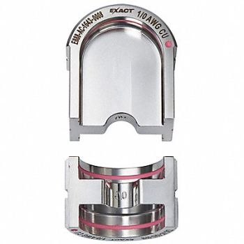 MILWAUKEE Crimping Die U Style 12 tons 1/0 AWG, 53RG23