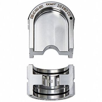 MILWAUKEE Crimping Die U Style 12 tons 2/0 AWG, 53RG25