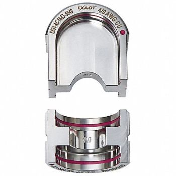 MILWAUKEE Crimping Die U Style 12 tons 4/0 AWG, 53RG29