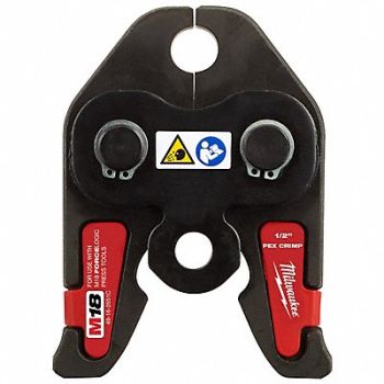 MILWAUKEE Press Jaw PEX 1/2 in Pipe, 60GF99