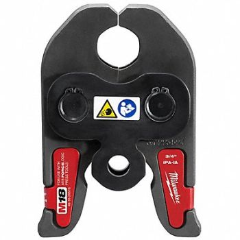 MILWAUKEE Press Jaw SS 3/4 in Pipe, 53AY95