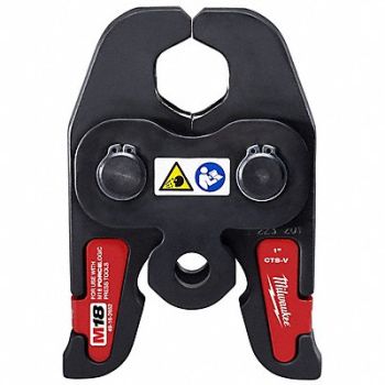 MILWAUKEE Press Jaw Copper SS 1 in Pipe, 53AY81