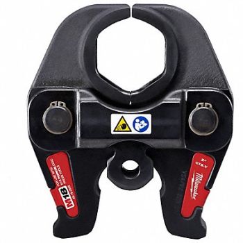 MILWAUKEE Press Jaw Copper SS 2 in Pipe, 53AY84