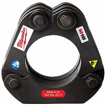 MILWAUKEE Press Jaw Carbon Steel SS 2 1/2 in Pipe, 55EA13