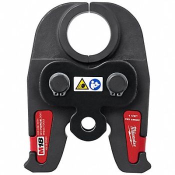 MILWAUKEE Press Jaw PEX 1 1/2 in Pipe, 60GG04