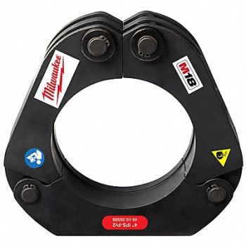 MILWAUKEE Press Jaw Carbon Steel SS 4 in Pipe, 55EA15