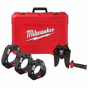 MILWAUKEE Press Ring Kit 2 1/2 in to 4 in Pipe, 55EA12