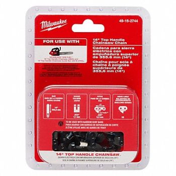 MILWAUKEE Chainsaw Chain, 807VF1