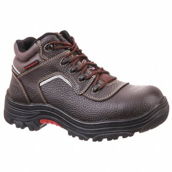 SKECHERS 6 Work Boot 8 M Brown Composite PR, 490C42
