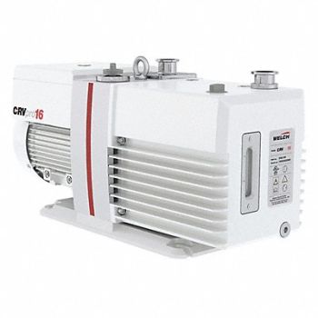 WELCH Vacuum Pump 3/4 hp 1 Phase 115V AC, 490P72