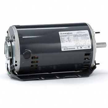 MARATHON MOTORS Motor 2 HP 1725 rpm 56H 208-230/460V, 490T78