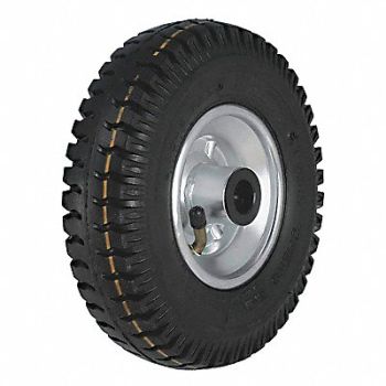 GRAINGER APPROVED Pneumatic Wheel 8-11/16 220 lb., 490U76