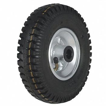 GRAINGER APPROVED Pneumatic Wheel 11-13/16 395 lb., 490U77