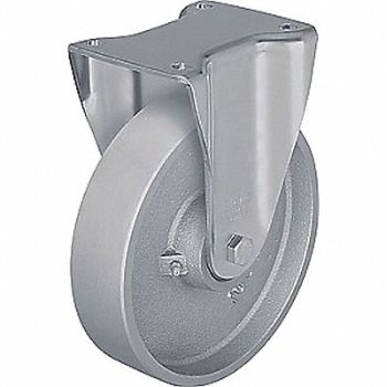 GRAINGER APPROVED Standard Plate Caster Rigid 1980 lb., 490V20