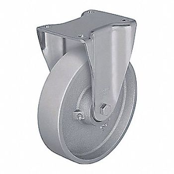 GRAINGER APPROVED Standard Plate Caster Rigid 1980 lb., 490V21