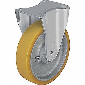 GRAINGER APPROVED Standard Plate Caster Rigid 880 lb., 490V22