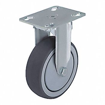 GRAINGER APPROVED Standard Plate Caster Rigid 110 lb., 490V26