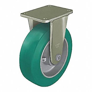GRAINGER APPROVED Standard Plate Caster Rigid 3075 lb., 490V28