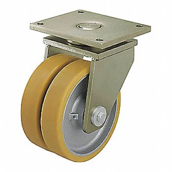 GRAINGER APPROVED Standard Plate Caster Swivel 2975 lb., 490V44
