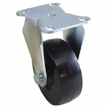 GRAINGER APPROVED Standard Plate Caster Rigid 150 lb., 490V52