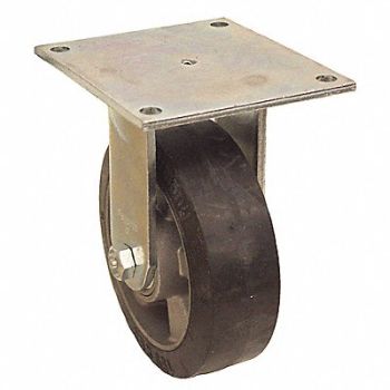 GRAINGER APPROVED Standard Plate Caster Rigid 880 lb., 490V65