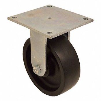 GRAINGER APPROVED Standard Plate Caster Rigid 700 lb., 490V73